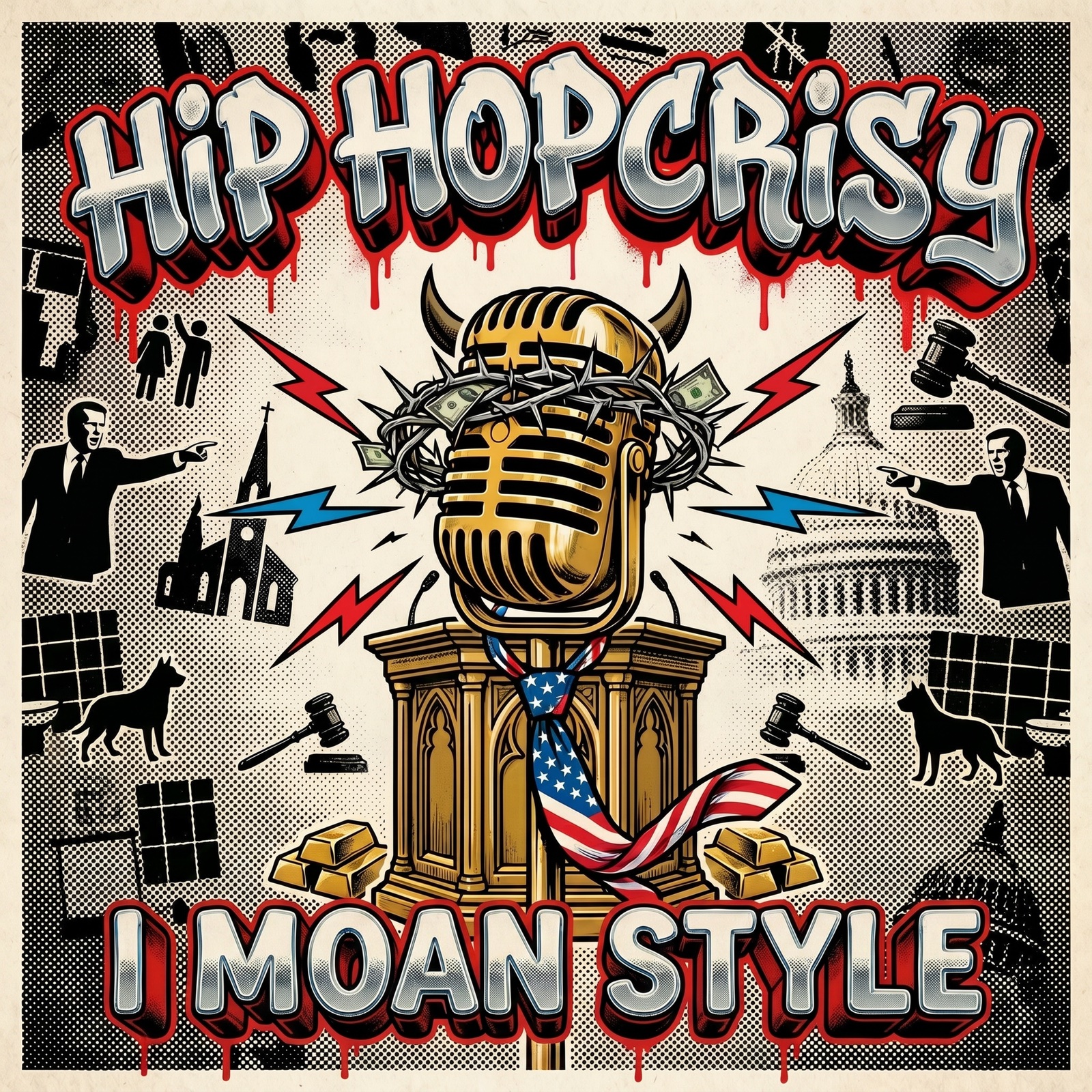 Microphone crown — Hip-Hopcrisy visual